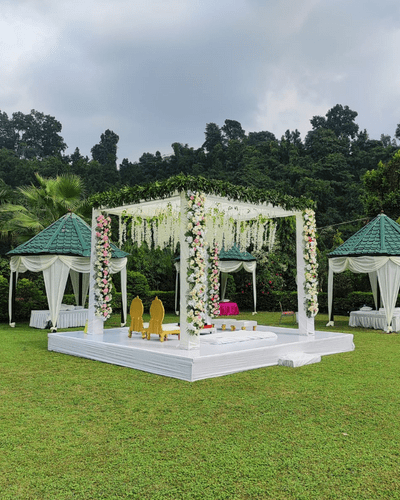 open-air wedding venue in Dehradun